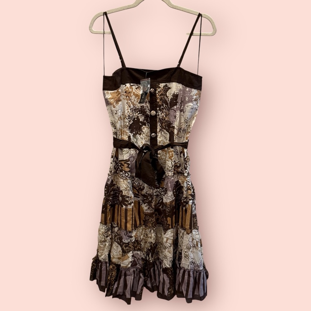 NWT Chaudry KC by Raga Abstract Patterned Dress